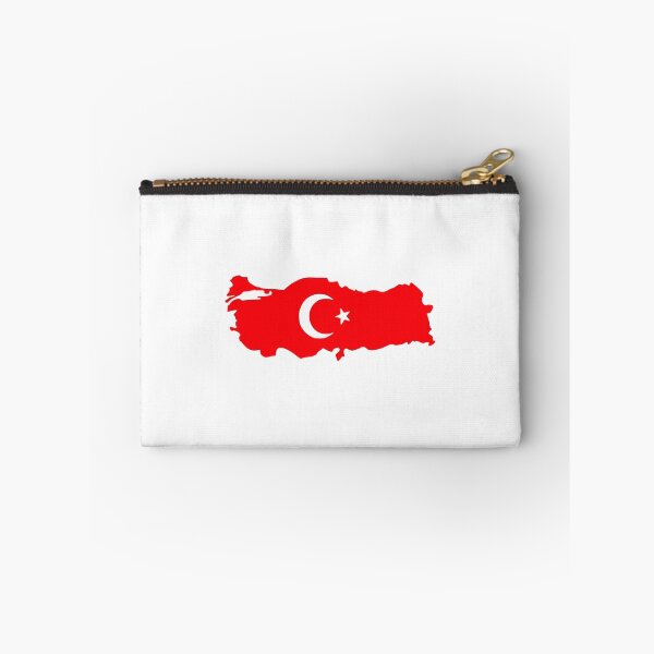 Item preview, Turkey map flag designed and sold by Designzz.