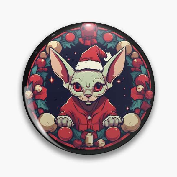 Item preview, Sphynx Cat Xmas, Love Cats designed and sold by Logiamerch.