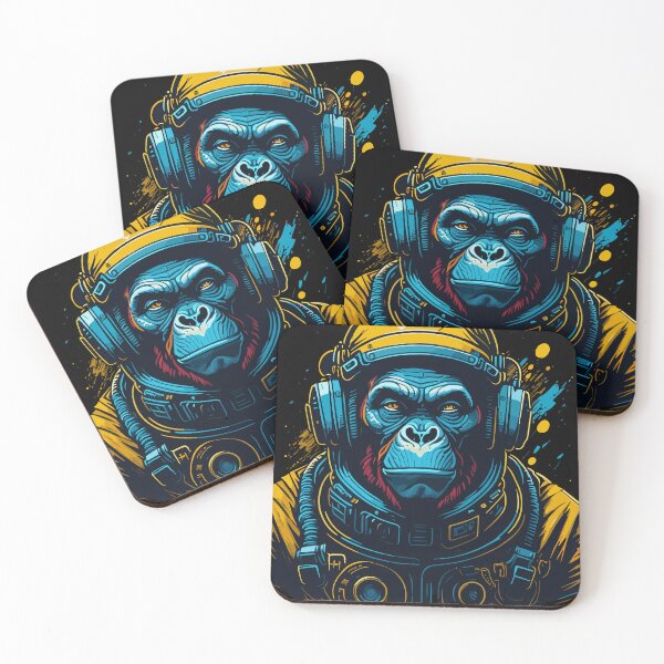 Item preview, Astronaut Ape Design Graphics designed and sold by The Funscape Store.