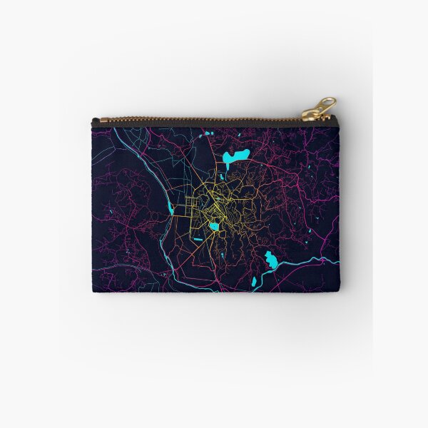 Artikelvorschau, Antananarivo Stadtplan von Madagaskar - Neon entworfen und verkauft von deMAP.