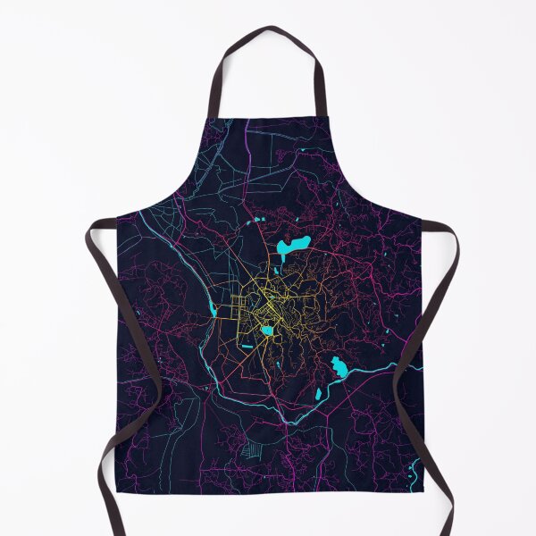 Item preview, Antananarivo City Map of Madagascar - Neon designed and sold by deMAP.