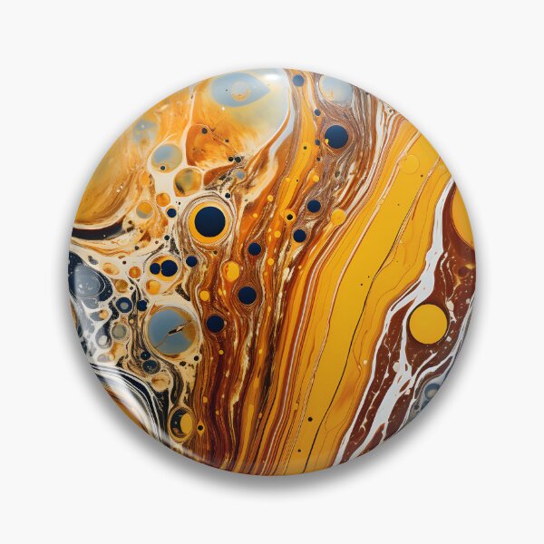 Item preview, Abstract Amber Swirl Artwork designed and sold by VectorPlace.
