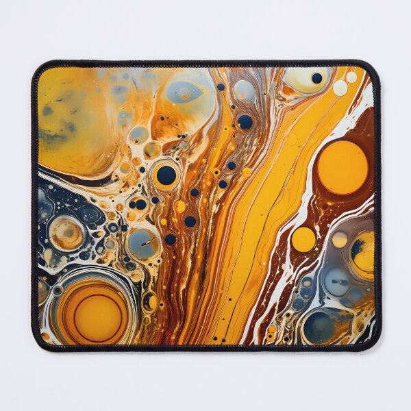Item preview, Abstract Amber Swirl Artwork designed and sold by VectorPlace.