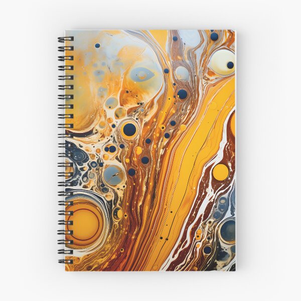 Item preview, Abstract Amber Swirl Artwork designed and sold by VectorPlace.