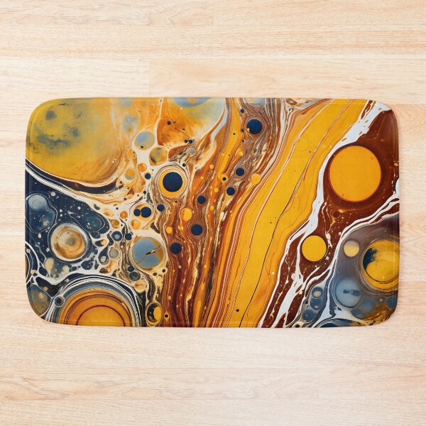 Item preview, Abstract Amber Swirl Artwork designed and sold by VectorPlace.