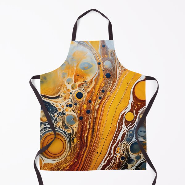 Item preview, Abstract Amber Swirl Artwork designed and sold by VectorPlace.