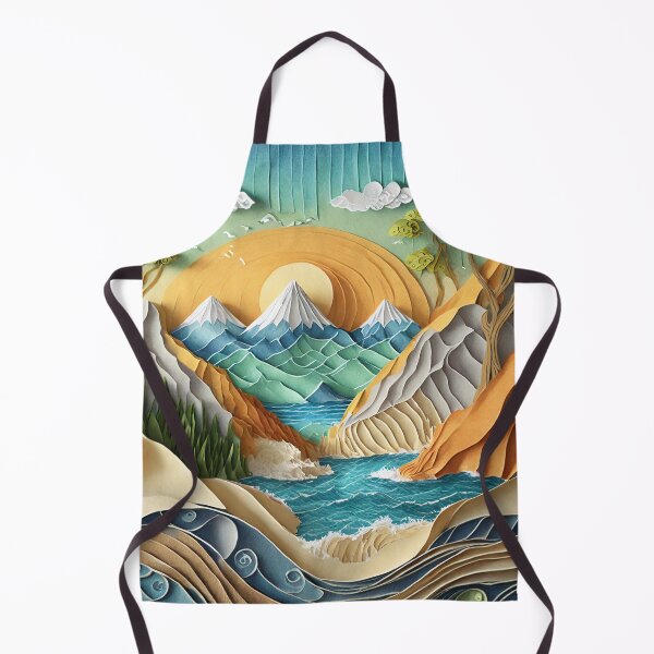 Artikelvorschau, Eine magische Papierlandschaft entworfen und verkauft von dreamline-designs.