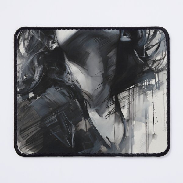 Item preview, Whispers of Charcoal: A Portrait in Grayscale designed and sold by oanaunciuleanu.