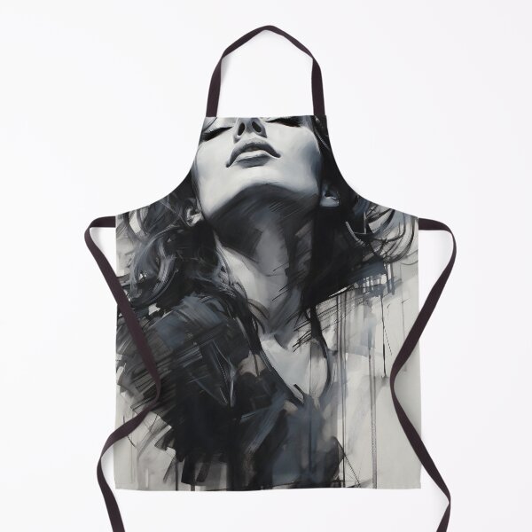 Item preview, Whispers of Charcoal: A Portrait in Grayscale designed and sold by oanaunciuleanu.
