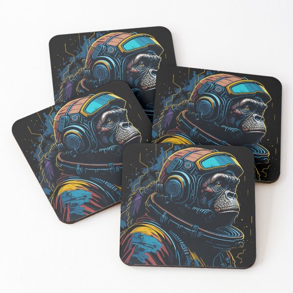 Item preview, Astronaut Ape Design Graphics designed and sold by The Funscape Store.