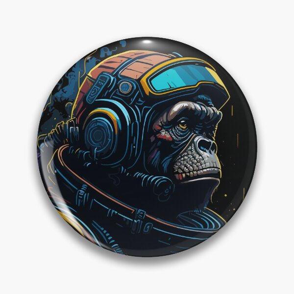 Item preview, Astronaut Ape Design Graphics designed and sold by The Funscape Store.
