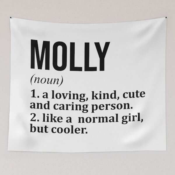 Item preview, Molly Name Definition designed and sold by XCIV.