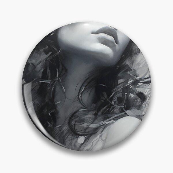 Item preview, Whispers of Charcoal: A Portrait in Grayscale designed and sold by oanaunciuleanu.