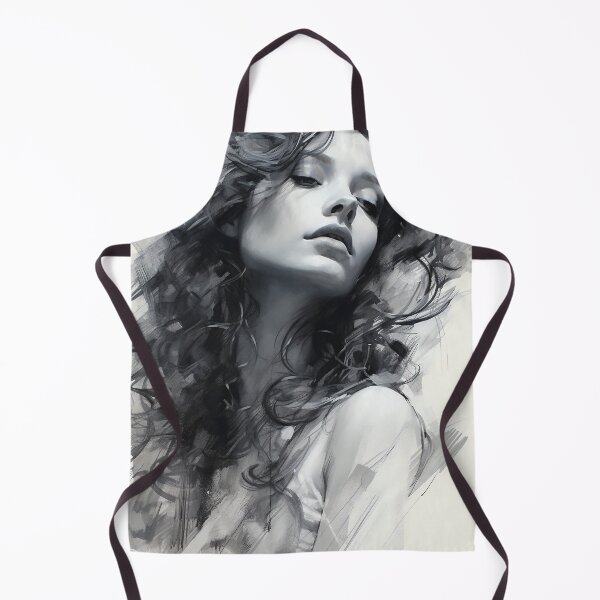 Item preview, Whispers of Charcoal: A Portrait in Grayscale designed and sold by oanaunciuleanu.