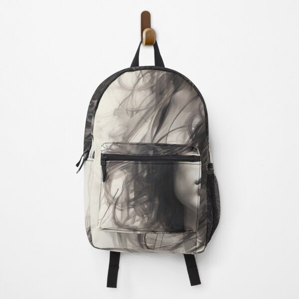 Item preview, Whispers of Charcoal: A Portrait in Grayscale designed and sold by oanaunciuleanu.