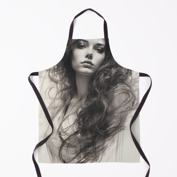 Item preview, Whispers of Charcoal: A Portrait in Grayscale designed and sold by oanaunciuleanu.