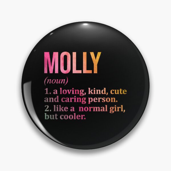 Artikelvorschau, Molly-Namensdefinition in Aquarell entworfen und verkauft von XCIV.