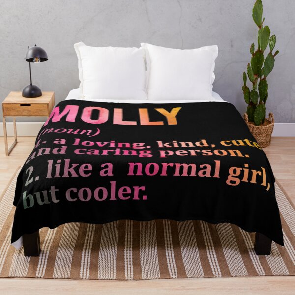 Item preview, Molly Name Definition in Watercolor designed and sold by XCIV.