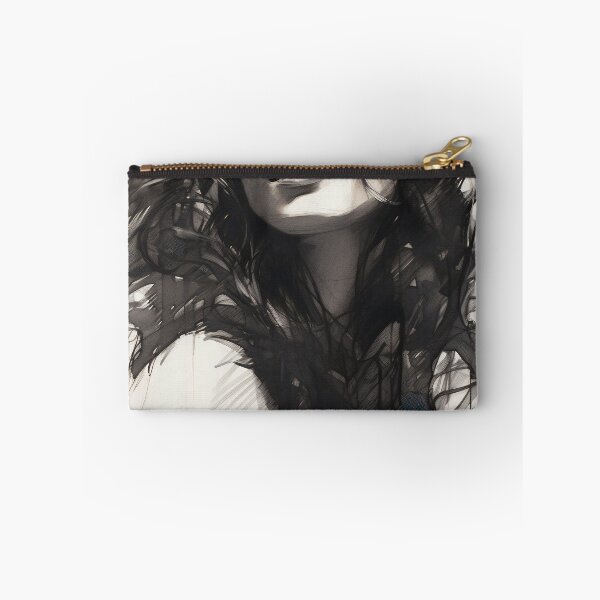 Item preview, Whispers of Charcoal: A Portrait in Grayscale designed and sold by oanaunciuleanu.