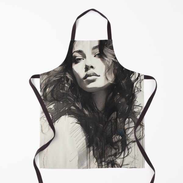 Item preview, Whispers of Charcoal: A Portrait in Grayscale designed and sold by oanaunciuleanu.