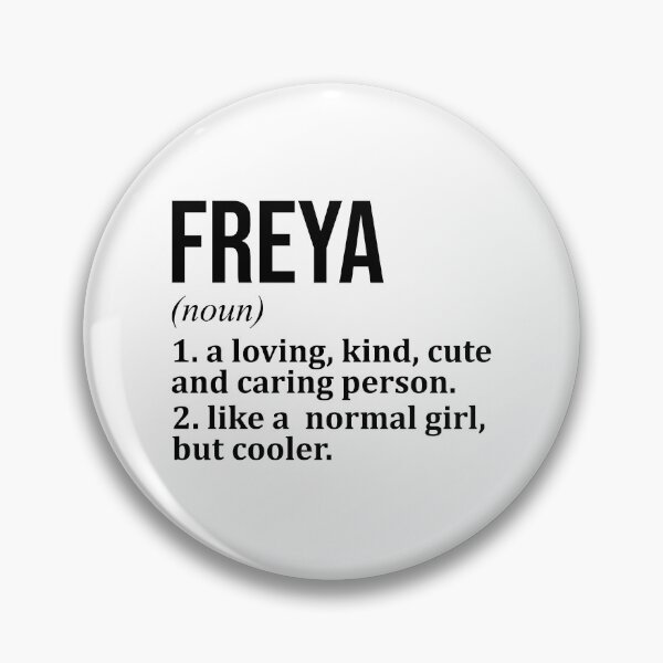 Item preview, Freya Name Definition designed and sold by XCIV.