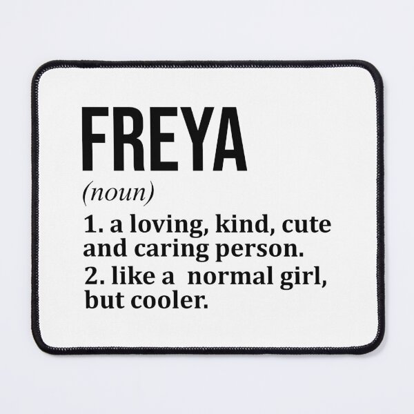 Item preview, Freya Name Definition designed and sold by XCIV.