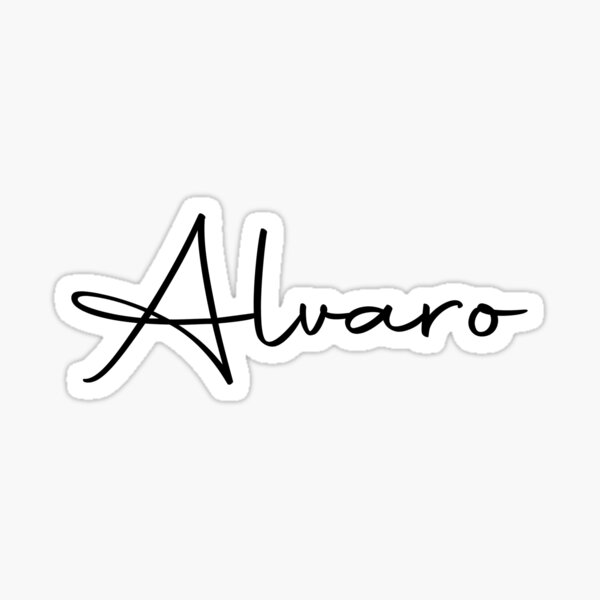 Alvaro alvaro fox, wolf illustration  Sticker for Sale by