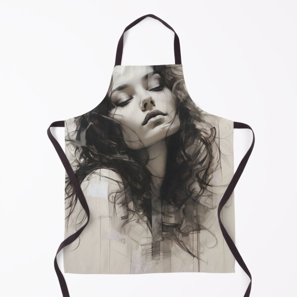 Item preview, Whispers of Charcoal: A Portrait in Grayscale designed and sold by oanaunciuleanu.