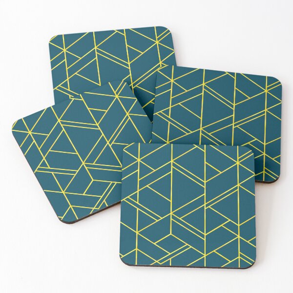 Item preview, Dark blue and gold lines designed and sold by pinkjeans.