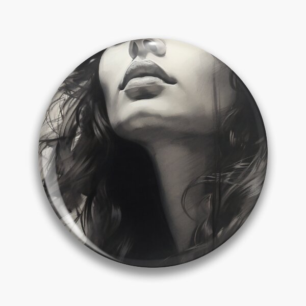 Item preview, Whispers of Charcoal: A Portrait in Grayscale designed and sold by oanaunciuleanu.