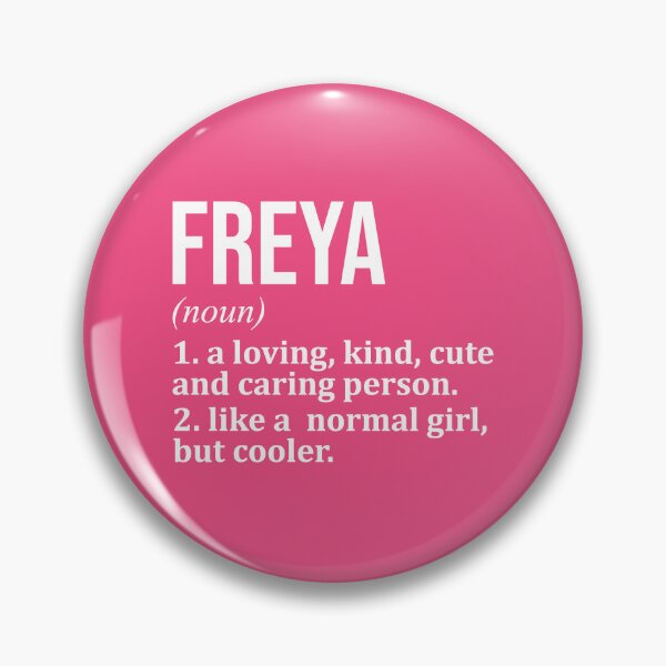 Item preview, Freya Name Definition for Women designed and sold by XCIV.