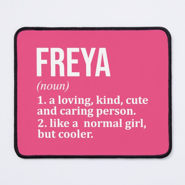 Item preview, Freya Name Definition for Women designed and sold by XCIV.