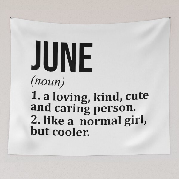 Item preview, June Name Definition designed and sold by XCIV.