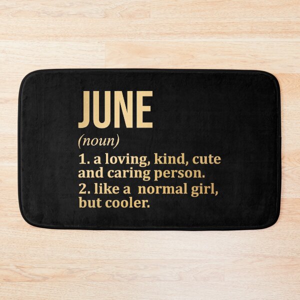 Item preview, June Name Definition in Gold designed and sold by XCIV.