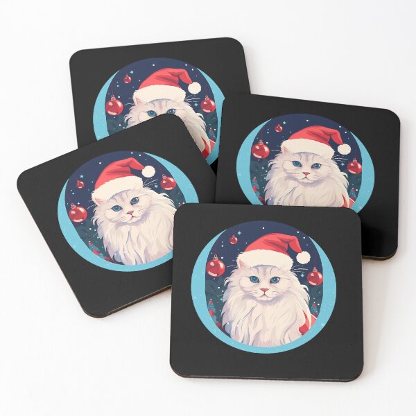 Item preview, Turkish Angora Cat Xmas, Love Cats designed and sold by Logiamerch.