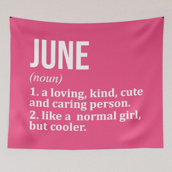 Item preview, June Name Definition for Women designed and sold by XCIV.
