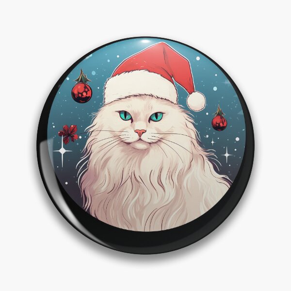 Item preview, Turkish Angora Cat Xmas, Love Cats designed and sold by Logiamerch.