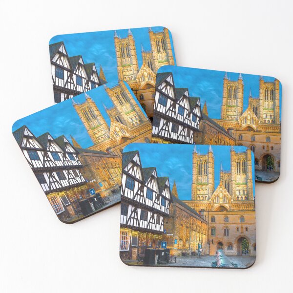 Item preview, Lincoln Cathedral at Blue Hour designed and sold by Alisonchambers2.
