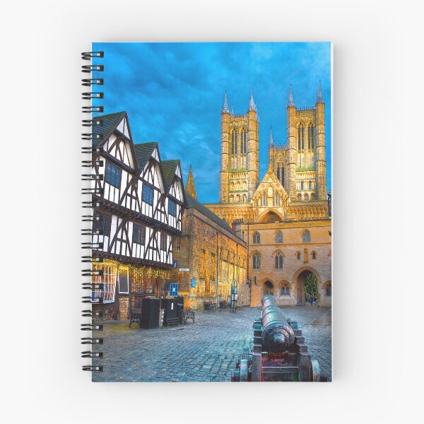 Item preview, Lincoln Cathedral at Blue Hour designed and sold by Alisonchambers2.