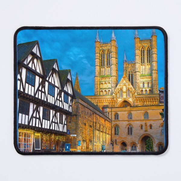 Item preview, Lincoln Cathedral at Blue Hour designed and sold by Alisonchambers2.