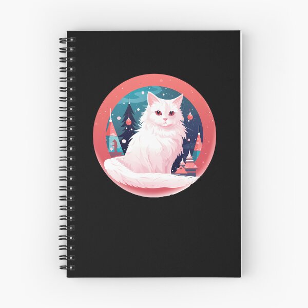 Item preview, Turkish Angora Cat Xmas, Love Cats designed and sold by Logiamerch.
