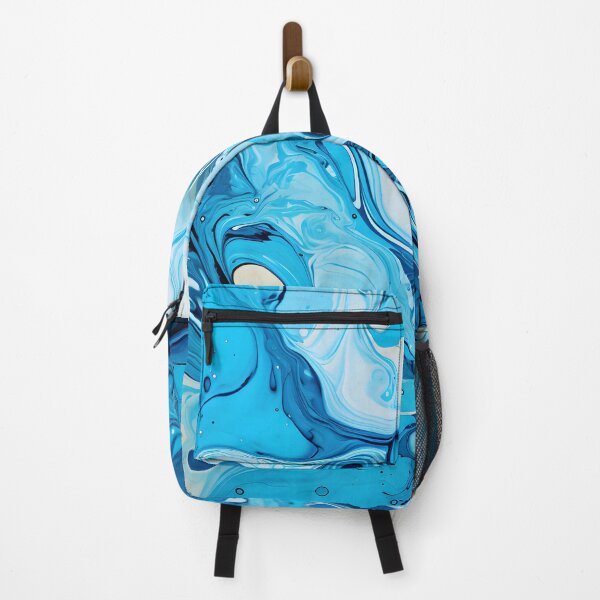 Item preview, Azure Swirls Fluid Painting designed and sold by VectorPlace.