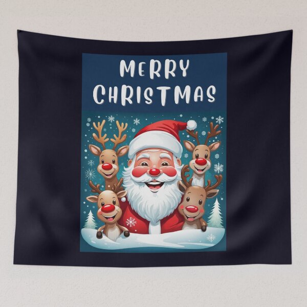 Item preview, Merry Christmas Santa Claus designed and sold by JackFreestone.
