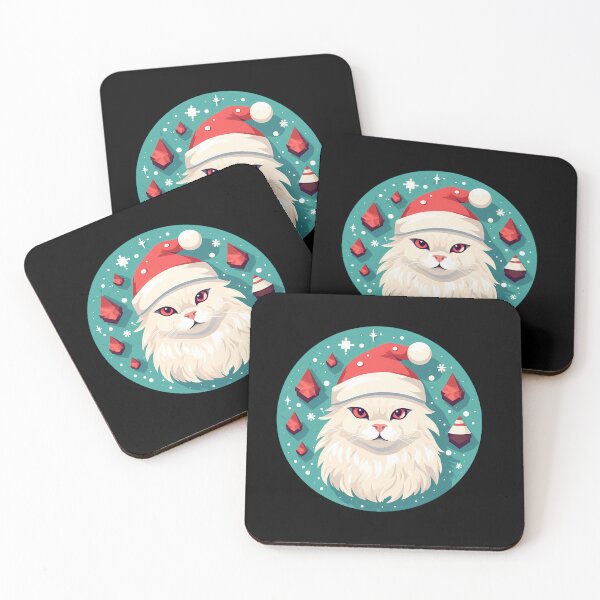 Item preview, Turkish Angora Cat Xmas, Love Cats designed and sold by Logiamerch.