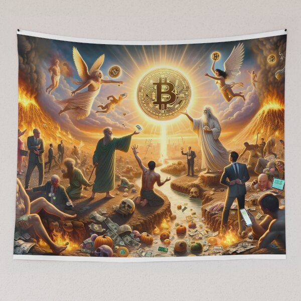 Item preview, The Bitcoin Rapture V designed and sold by ai-depot.