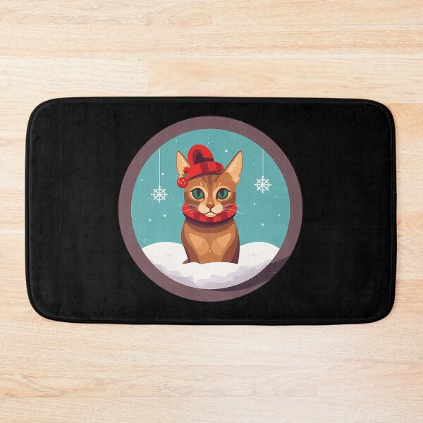Item preview, Abyssinian Cat Xmas Ornament, Love Cats designed and sold by Logiamerch.