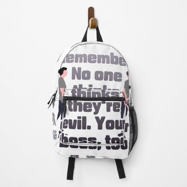 Item preview, Remember! No one thinks they're evil. Your boss, too designed and sold by zzzozzo.