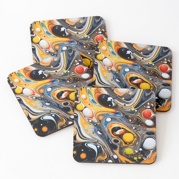 Item preview, Psychedelic Orbital Abstract Art designed and sold by VectorPlace.