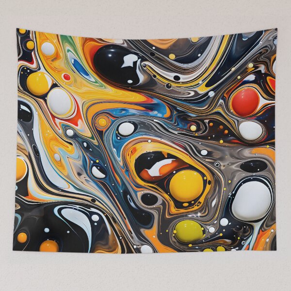 Item preview, Psychedelic Orbital Abstract Art designed and sold by VectorPlace.