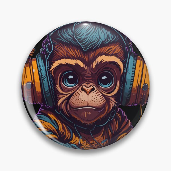 Item preview, Cute Ape Design Graphics designed and sold by The Funscape Store.
